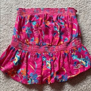 Floral Tube Top Blouse